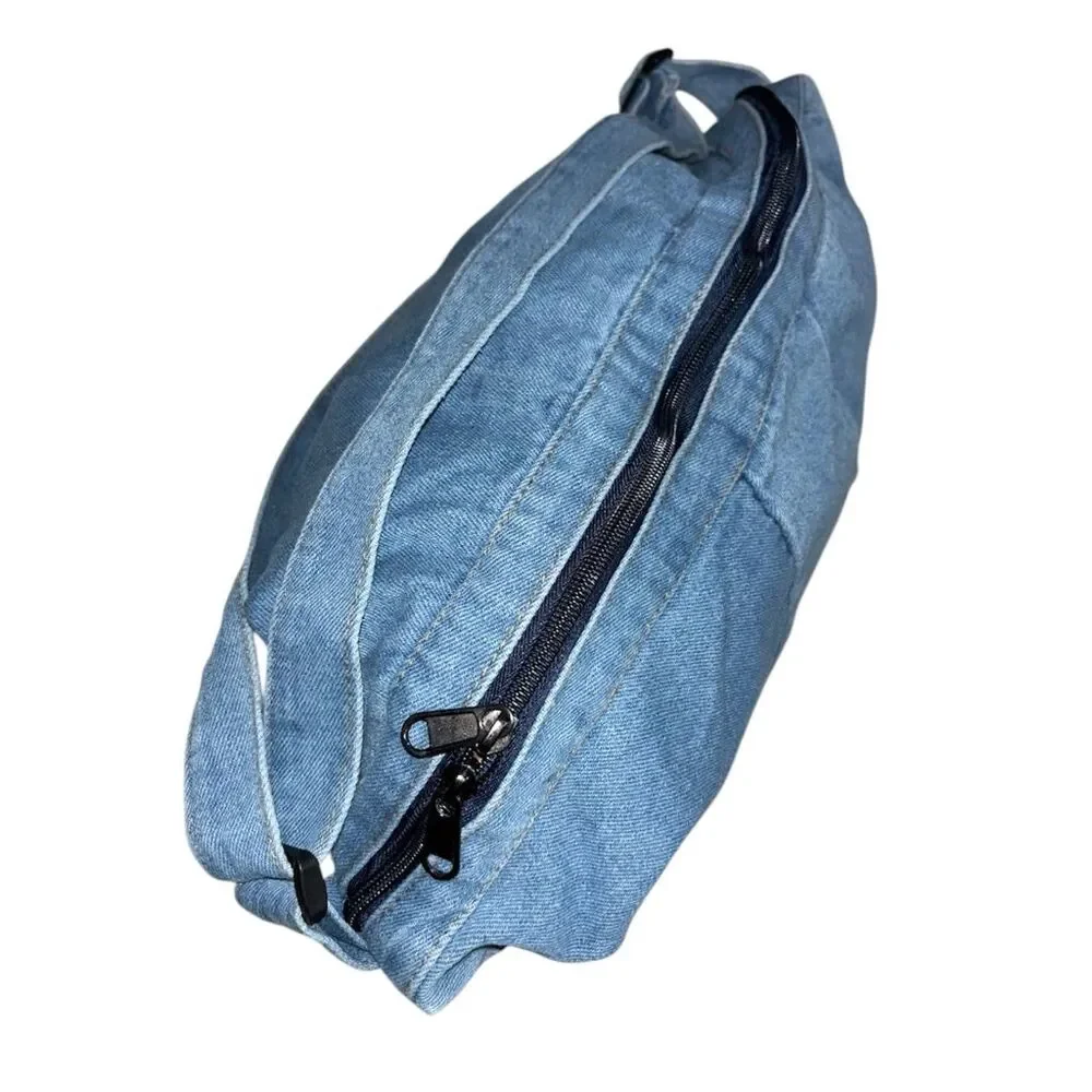 Denim Crossbody Sling Bag Unisex